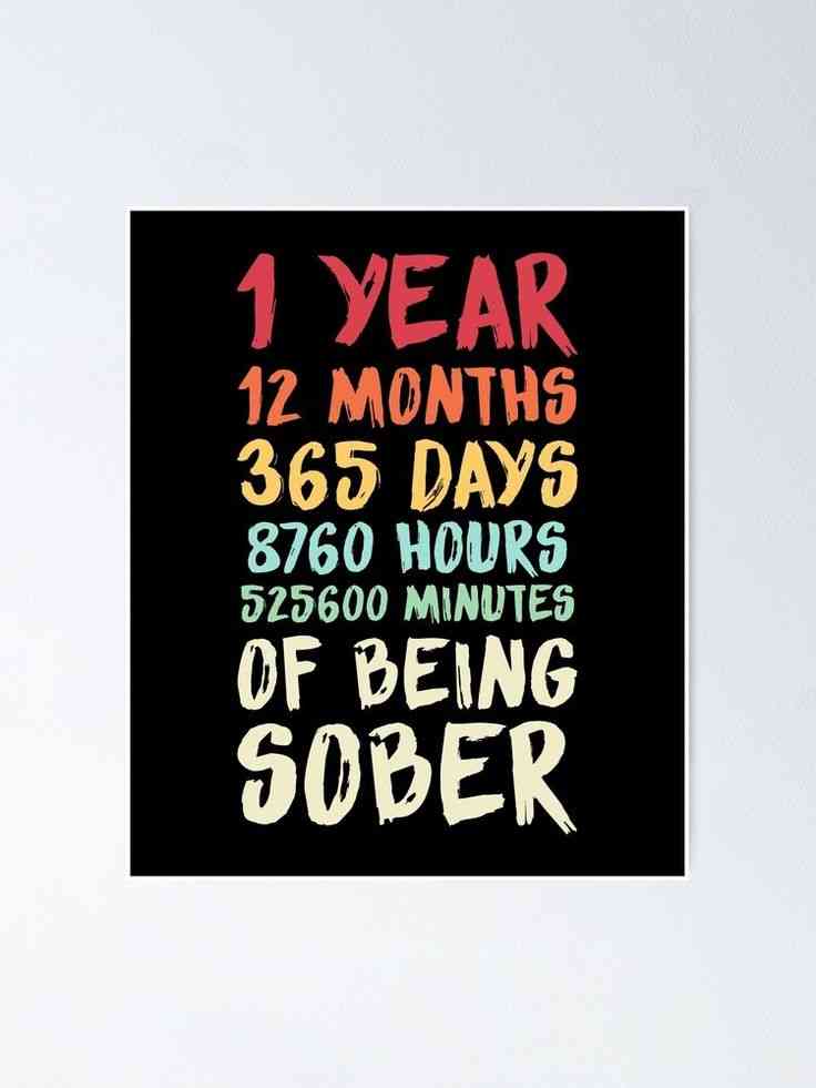 1 year sober quotes