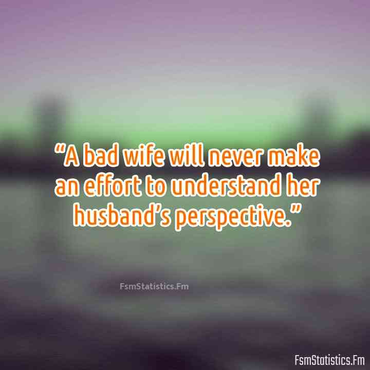 bad wife quotes