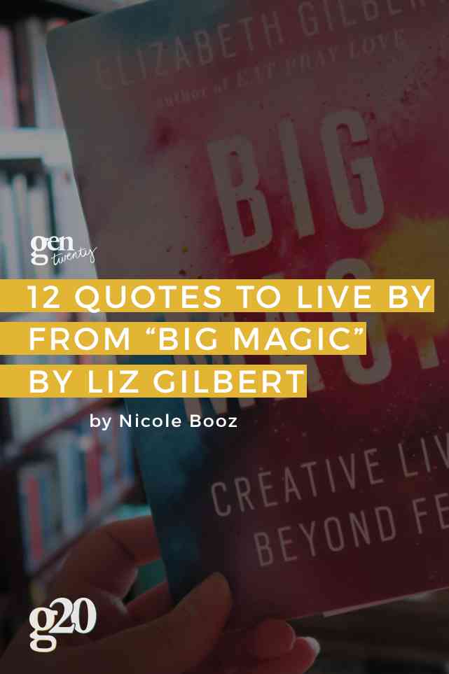 big magic quotes