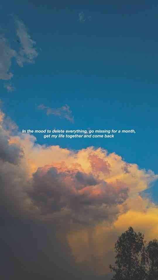 blue sky quote