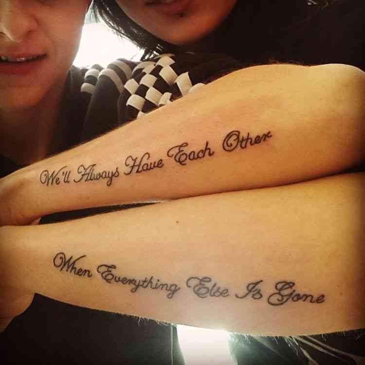 brother and sister quotes for tattoos