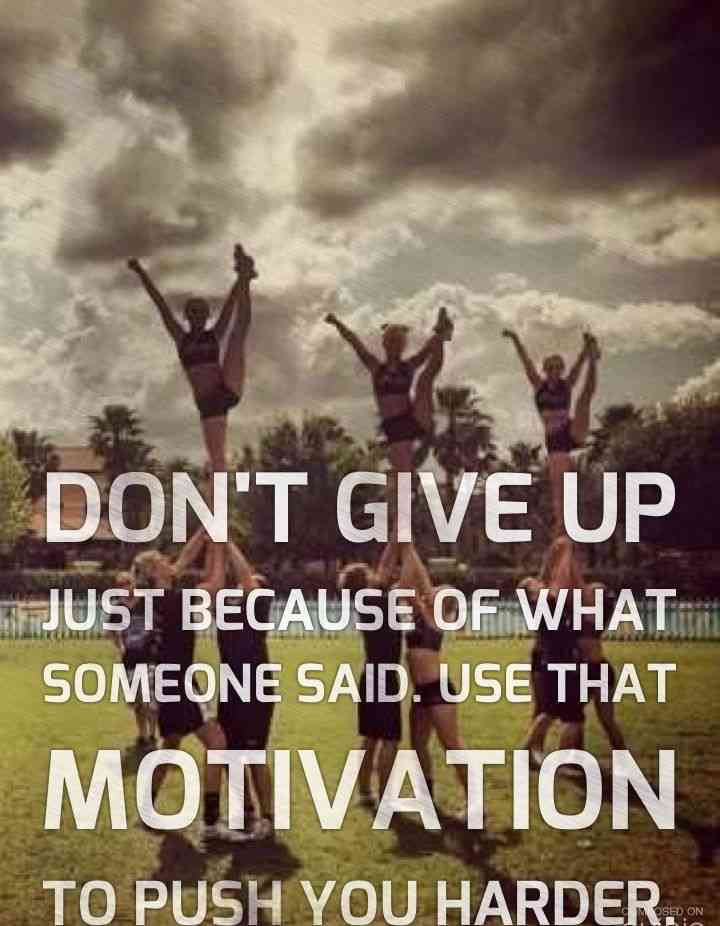 cheerleading motivational quotes