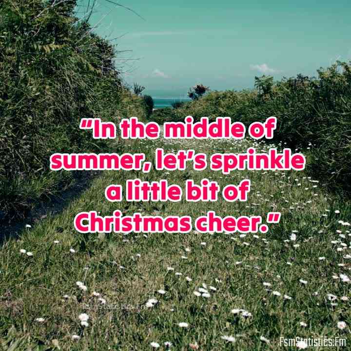 christmas in july quotes