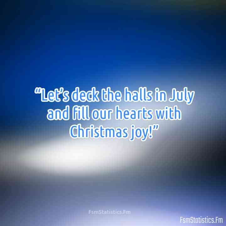 christmas in july quotes