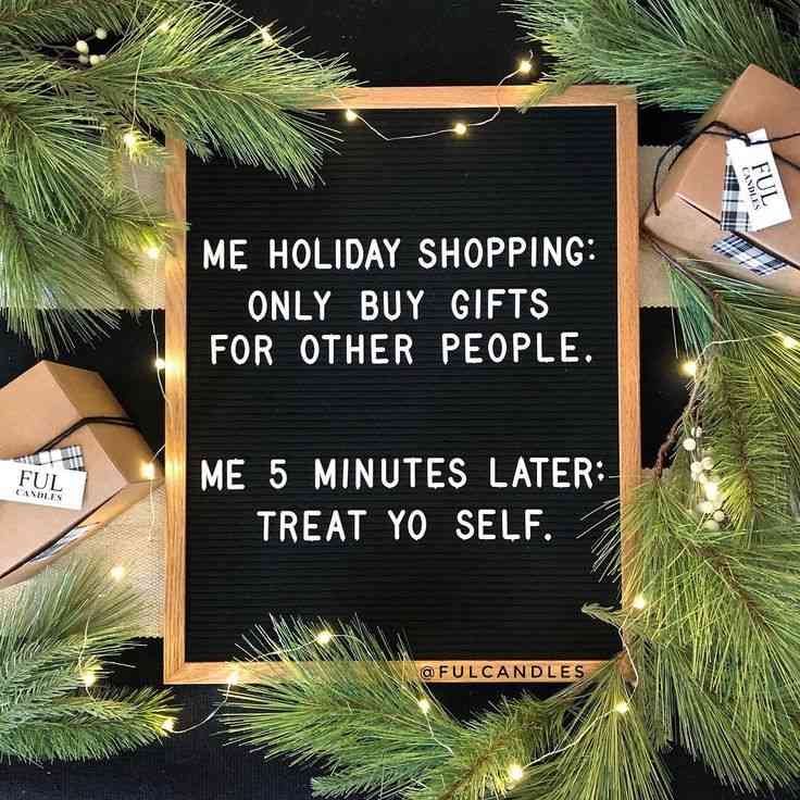 christmas shopping quotes