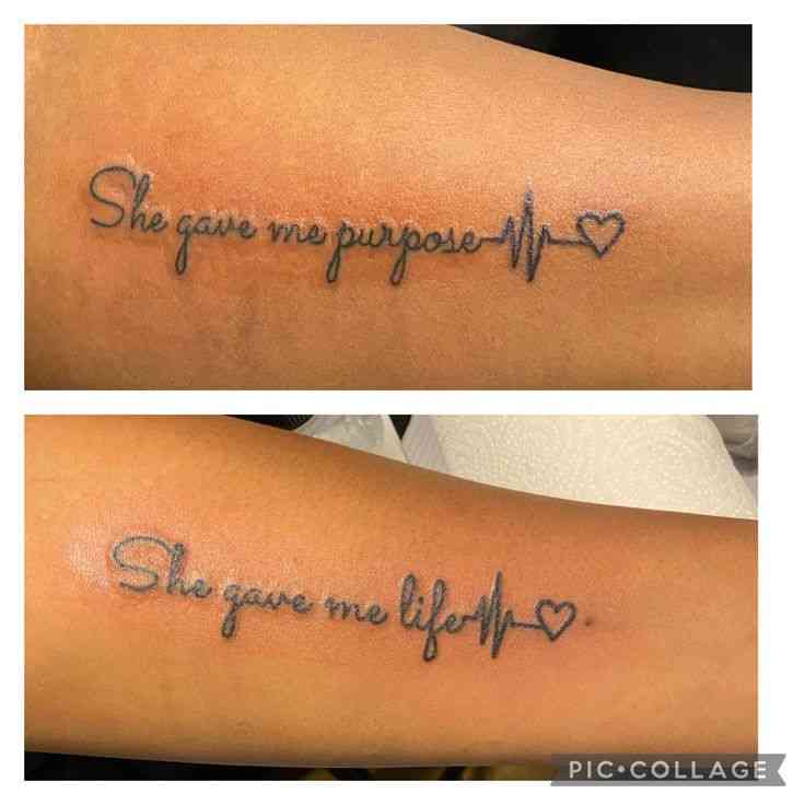 daughter tattoo quotes for moms