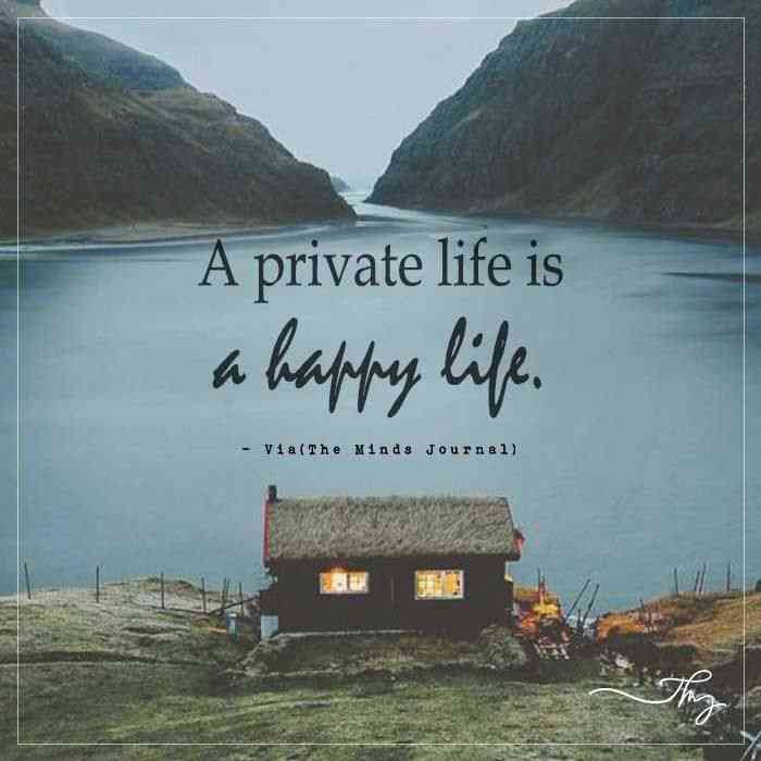 deep private life quotes