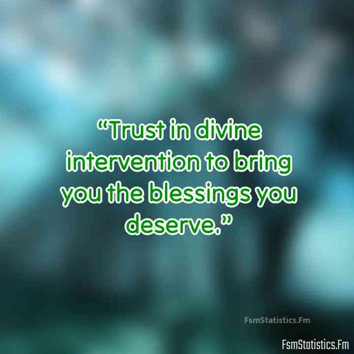 divine intervention quotes