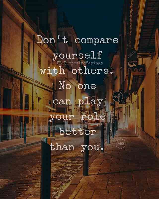 Quotes to Help You Stop Comparing Yourself with Others