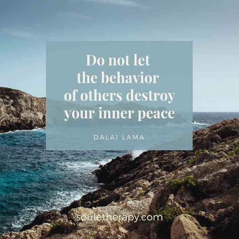 don't let anyone steal your peace quotes