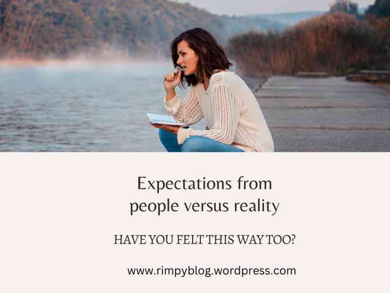 expectation vs reality quotes