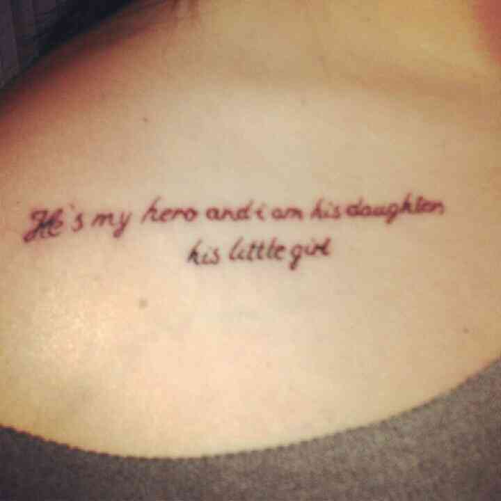 father daughter quotes for tattoos
