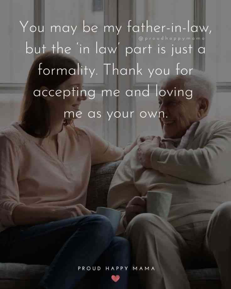 father in law and daughter in law quotes