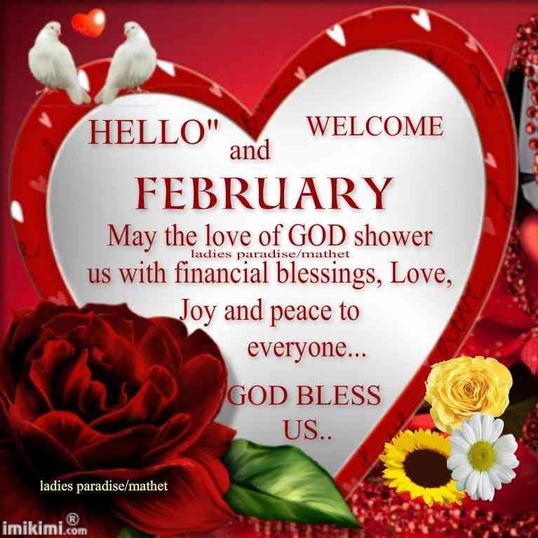 february blessings quotes