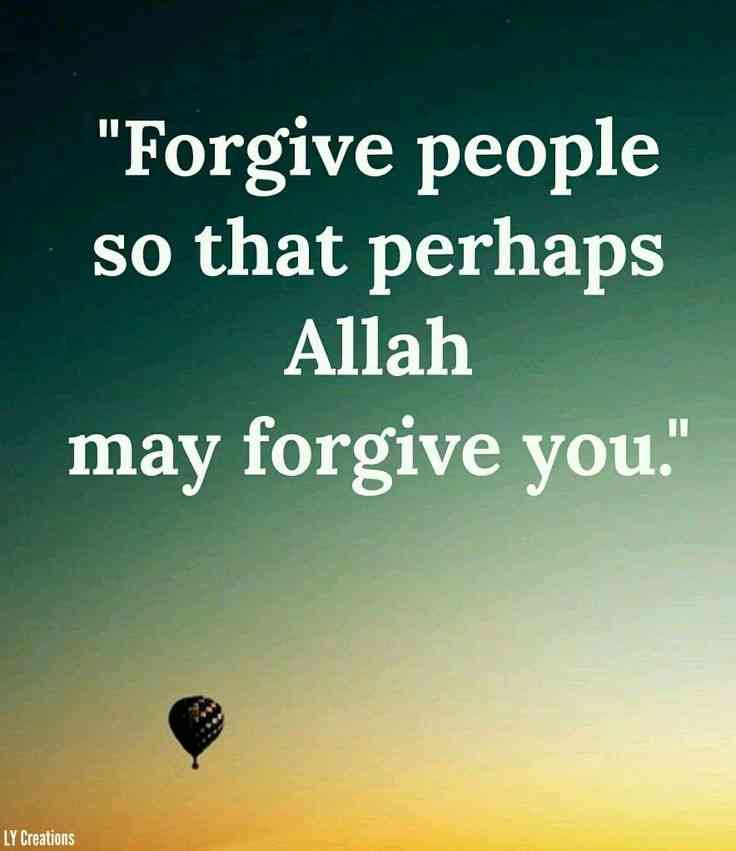 forgiving in islam quotes