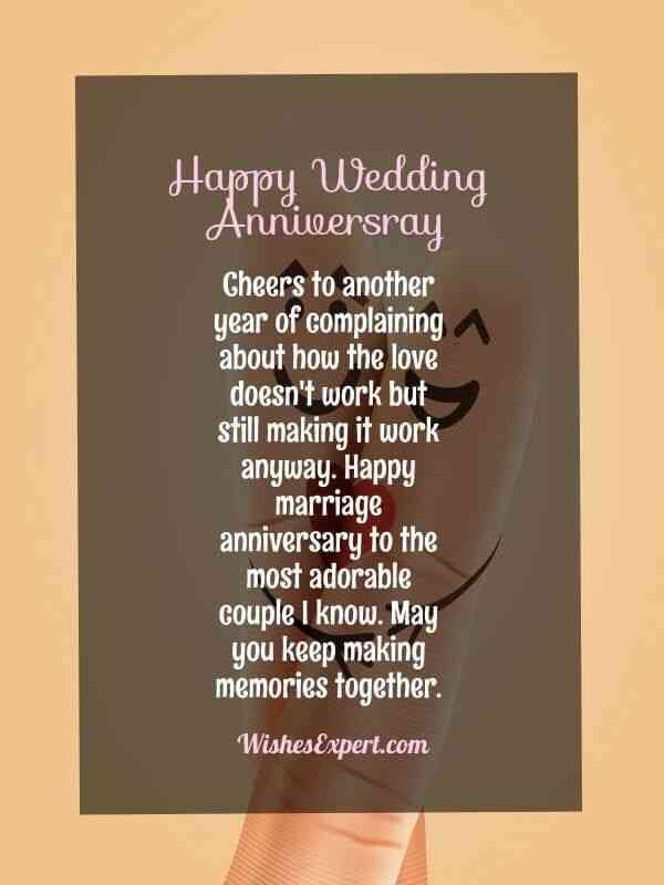 funniest wedding anniversary quotes