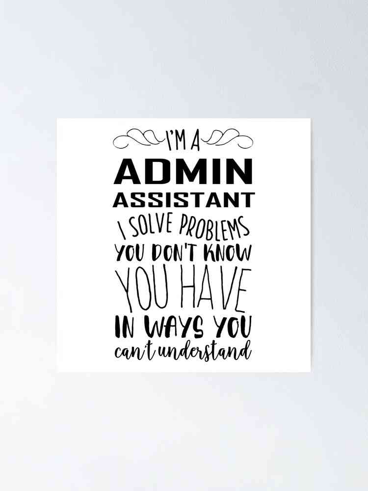 funny administrative assistant quotes