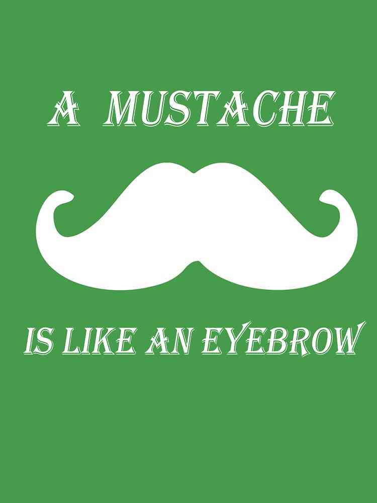 funny mustache quotes