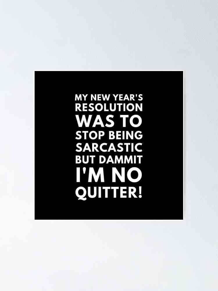 funny new year resolutions quotes