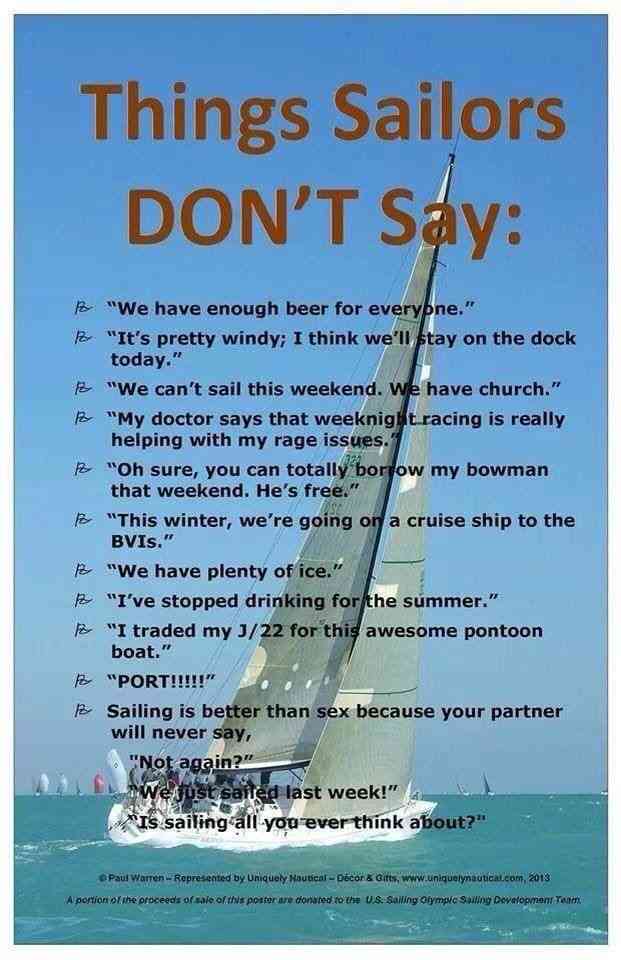 funny quotes about sailing