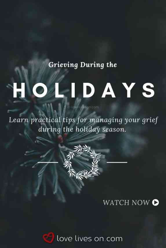 grief and holidays quotes