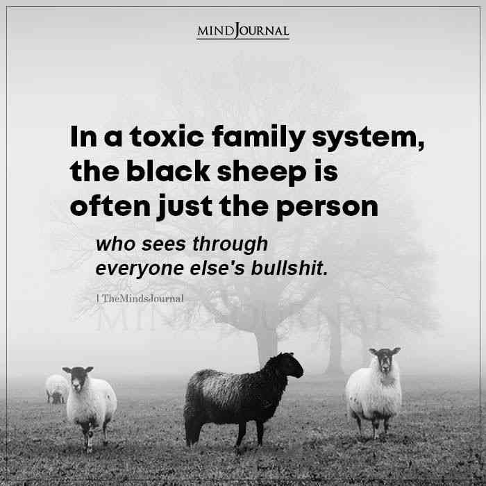 hurt black sheep of the family quotes