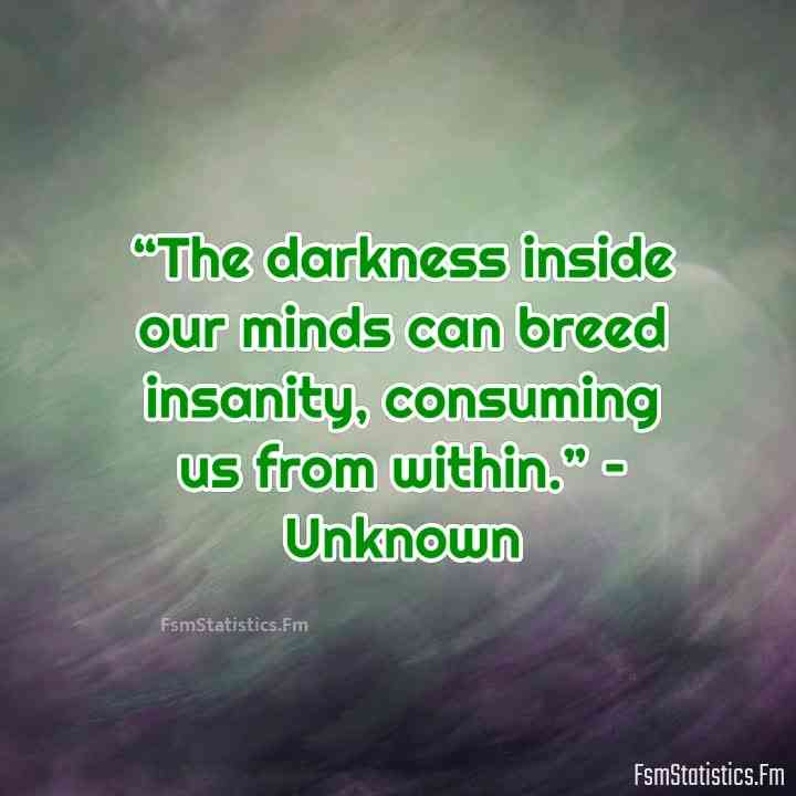 insanity dark quotes
