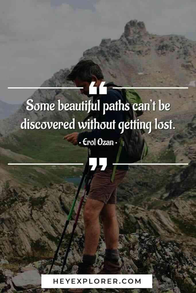 inspirational hiking quotes funny