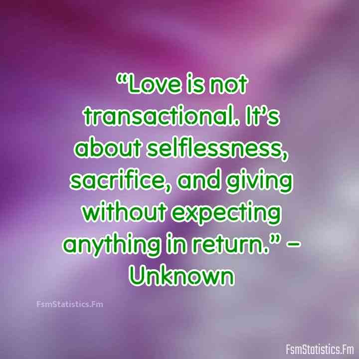 love and sacrifice quotes
