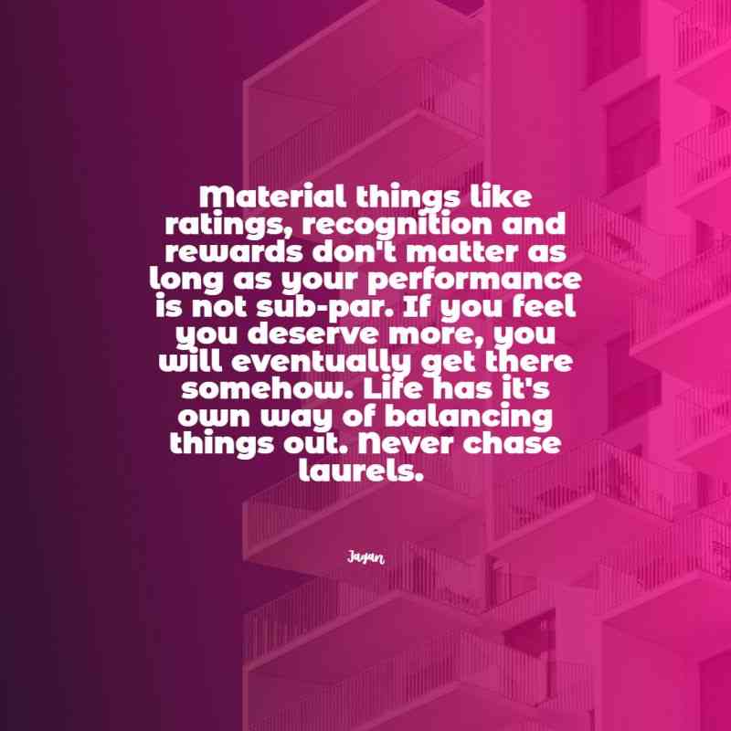 materialistic things don't matter quotes