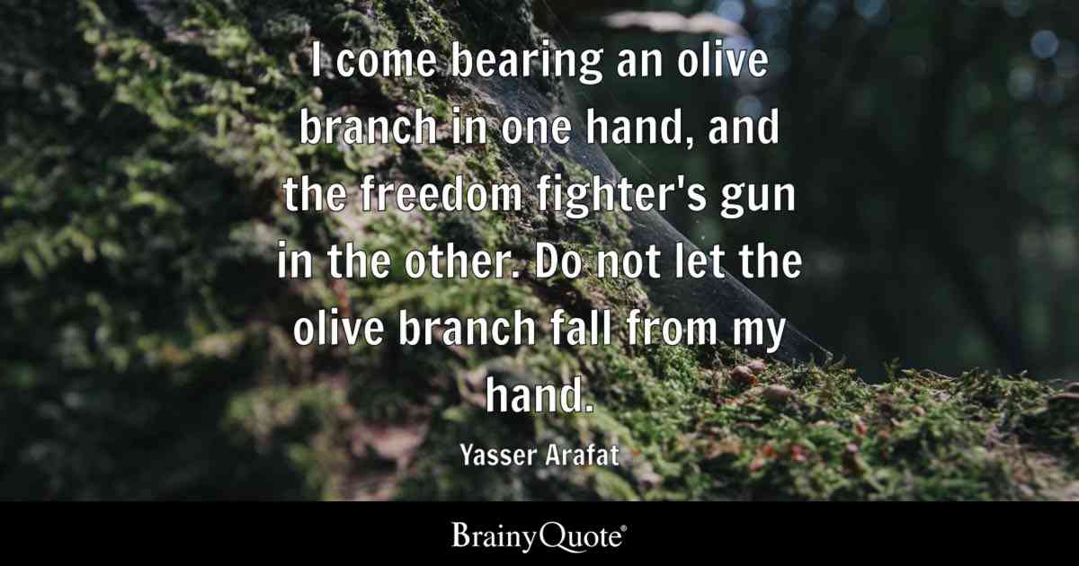 olive branch quotes