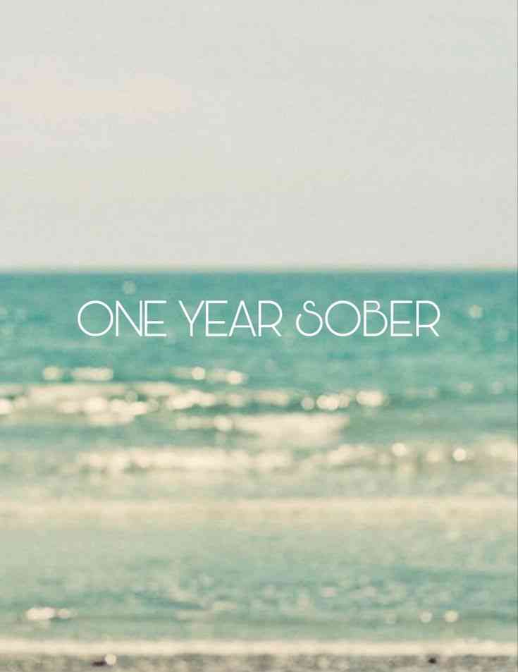 one year sober quotes