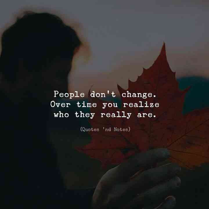 people don't change quotes