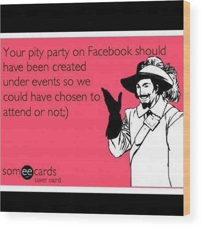 pity party quotes