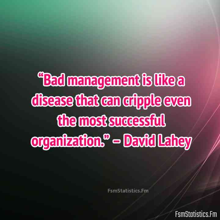 poor management quotes
