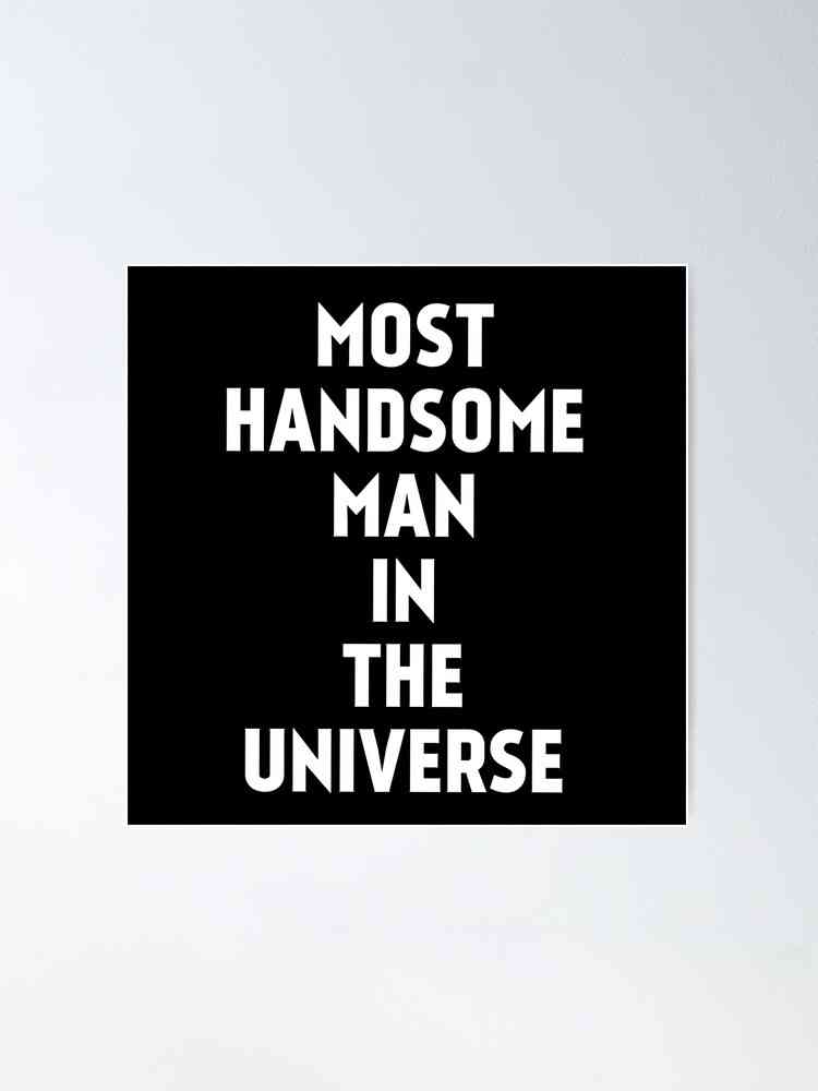 Quotes about handsome men