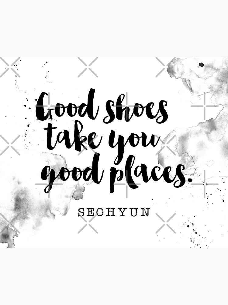 quote about shoes