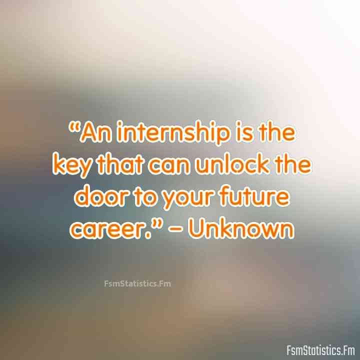 quotes about internship