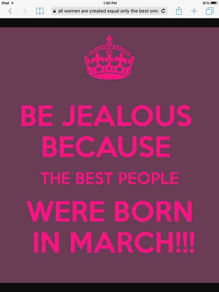 quotes about march birthday