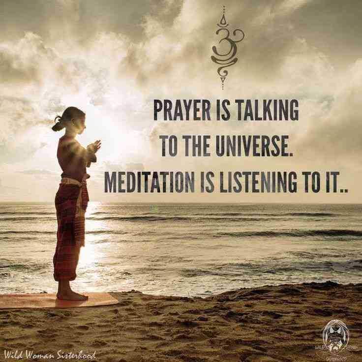 quotes about meditation and prayer