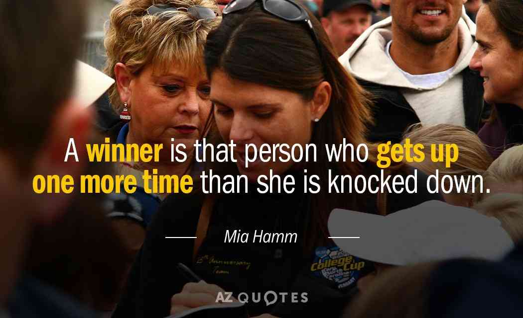 quotes by mia hamm