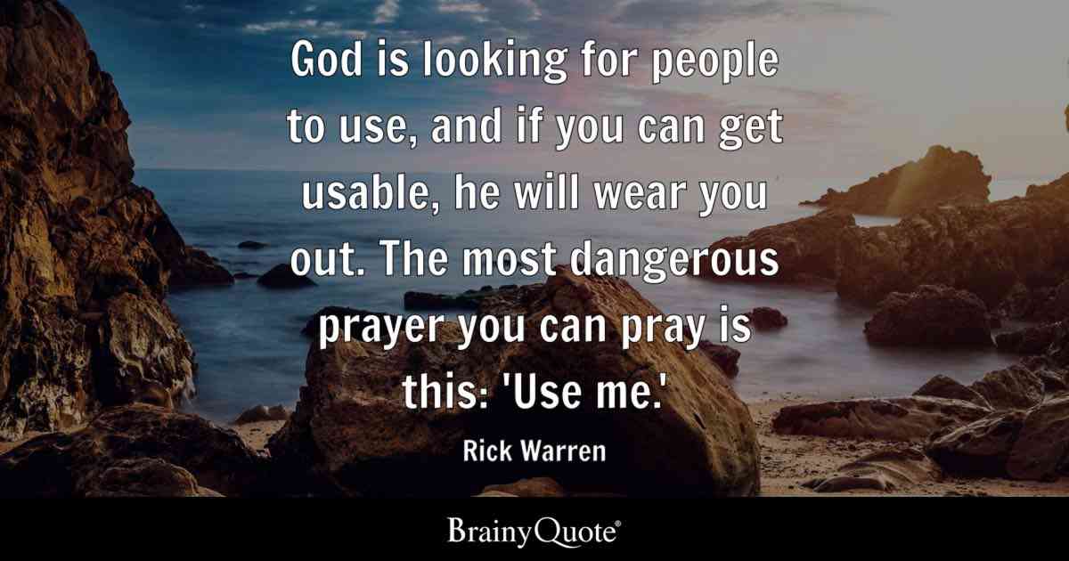 quotes by rick warren
