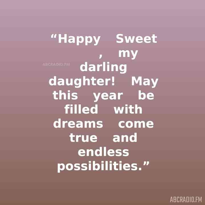 quotes for sweet 16 daughter