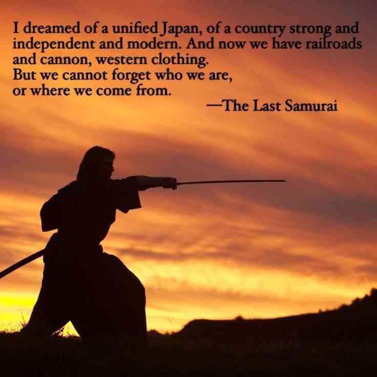 quotes from last samurai