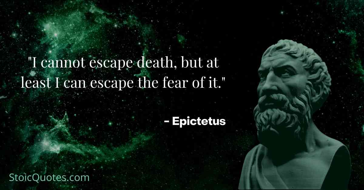 stoicism quotes on death