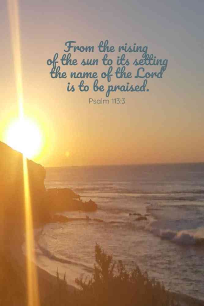 sunset quotes bible