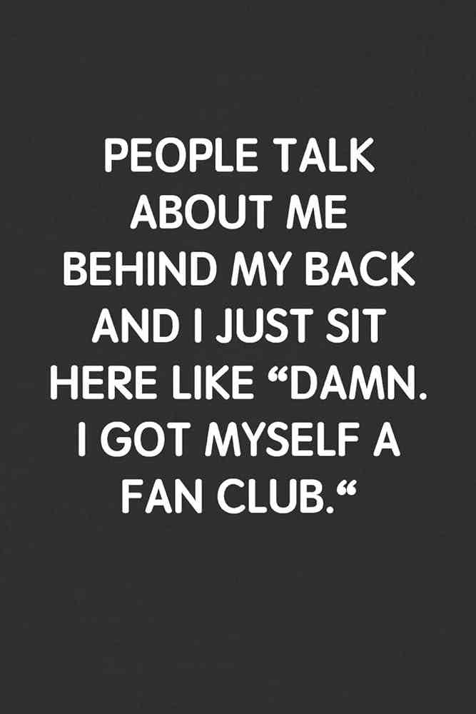 talking behind my back funny quotes
