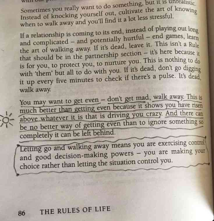 the rules of life quotes