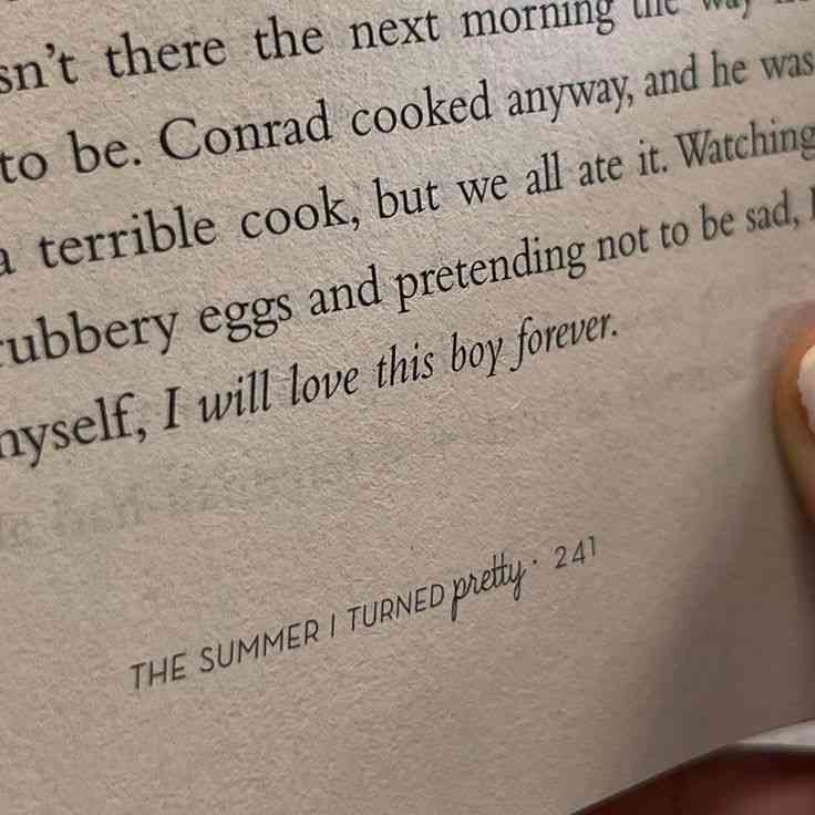 the summer i turned pretty quotes with page numbers